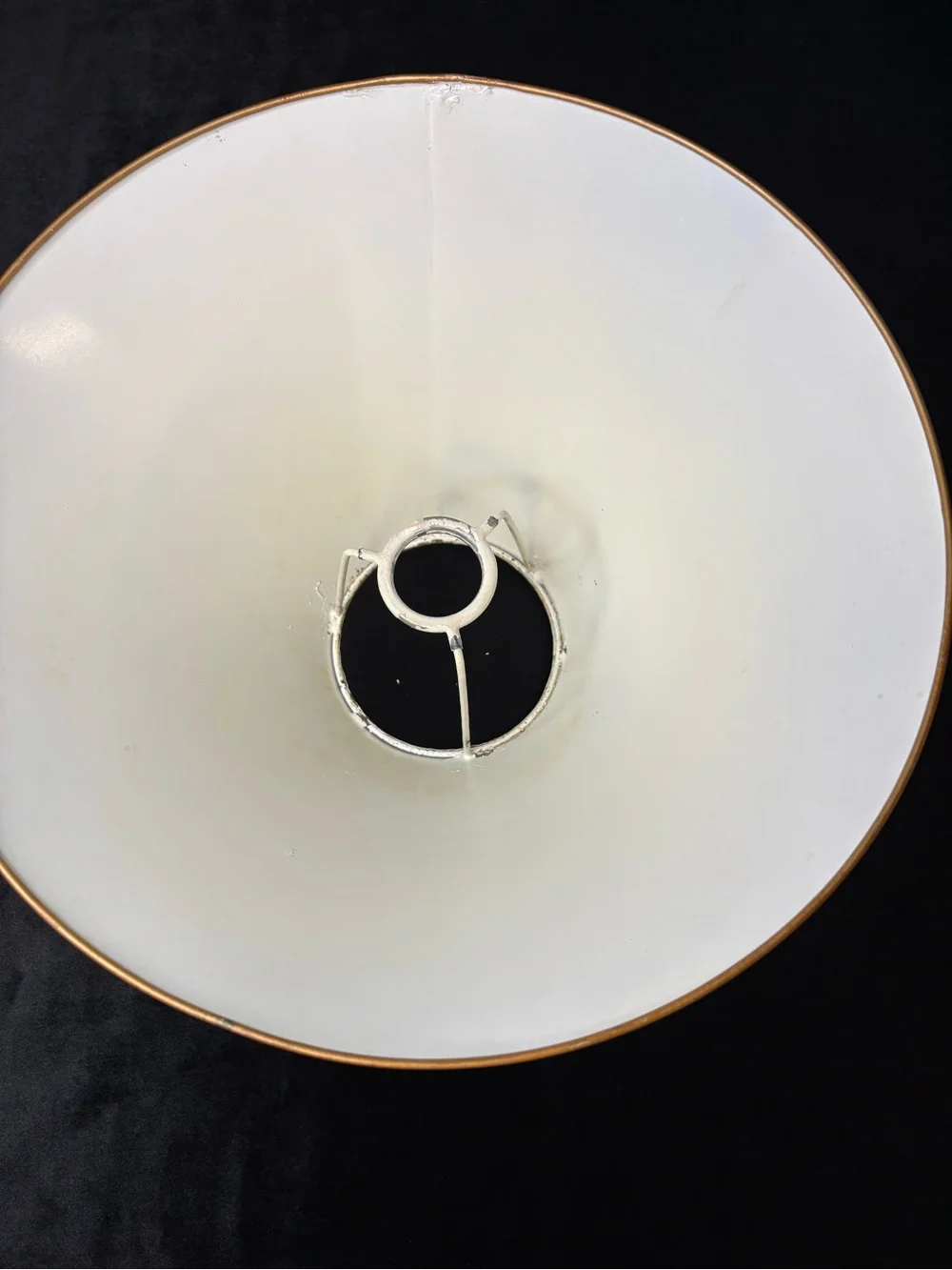 Vintage Tole Metal Lamp Shade - Picture 6 of 9